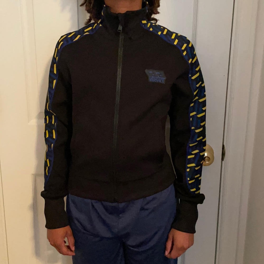 Versace La Greta zip up jacket